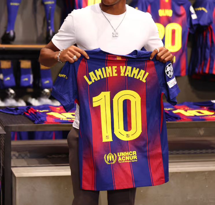 If you could buy only one jersey today, whose would it be?