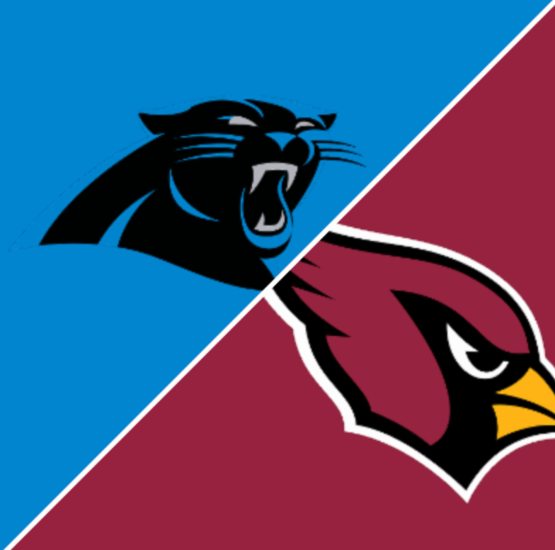 Cardinals vs Panthers — total combined points?