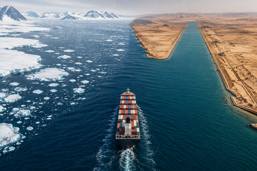 Maritime Insights - Is Global Shipping Rewriting Its Trade Routes? Behind: Gemini Cooperation’s Suez Return, China’s Arctic Expansion, MSC’s Barcelona Setback, and Taiwan Carriers’ Revenue Growth