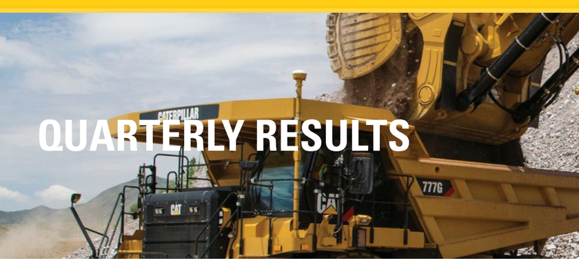 Results Review - Caterpillar, big beat, once again confirmed data center strength